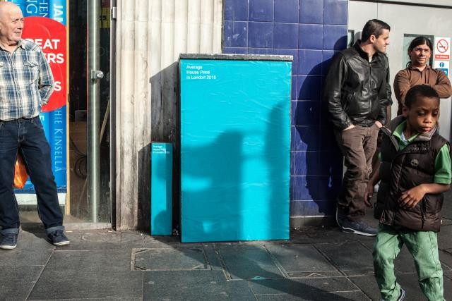 Otto opere di "street art" che spiegano la crisi immobiliare agli abitanti di Londra 