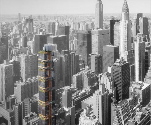 Il grattacielo più stretto del mondo avrà una larghezza di 14,3 metri (fotogallery)