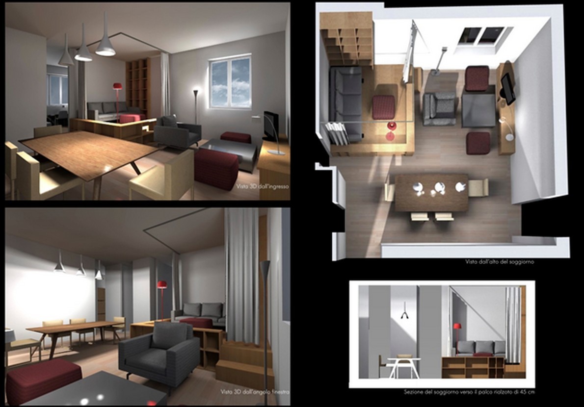 Qualche interessante idea per ristrutturare un appartamento da affittare agli studenti (fotogallery)