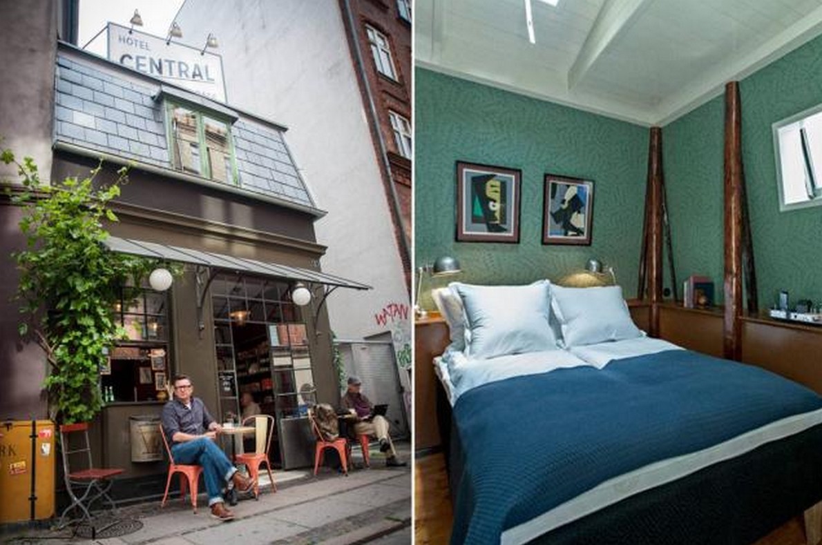 L’hotel più piccolo del mondo si trova in Danimarca e la sua unica stanza misura 12 m2 (fotogallery)