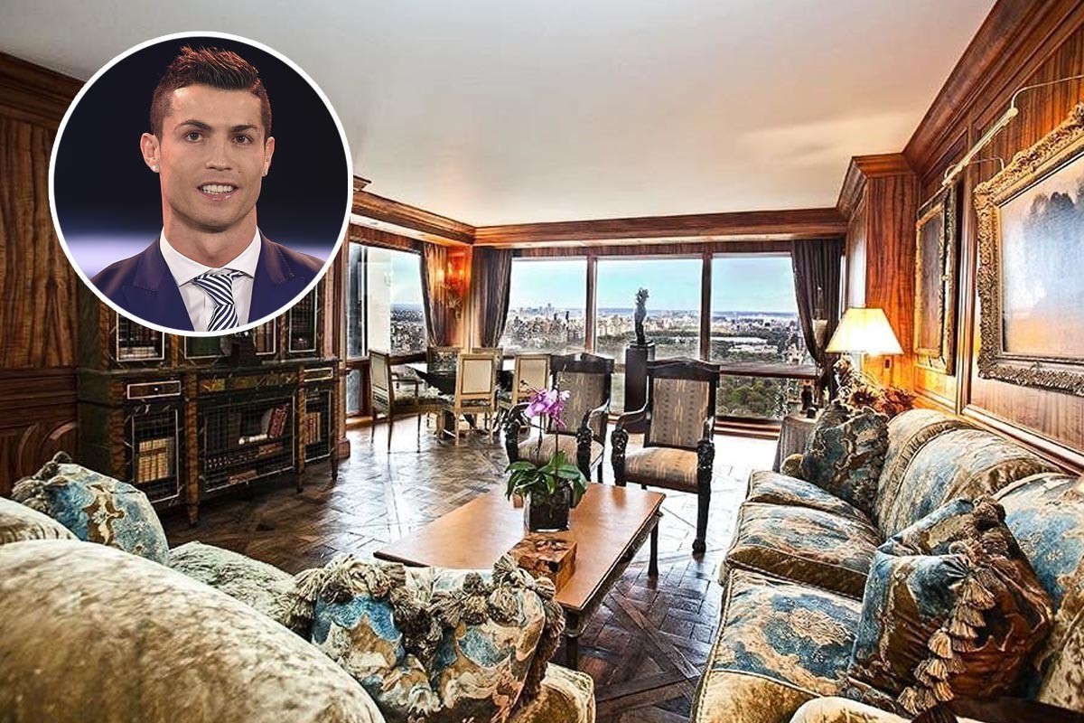 Un viaggio all’interno del lussuoso loft che Cristiano Ronaldo ha comprato a New York (Fotogallery)