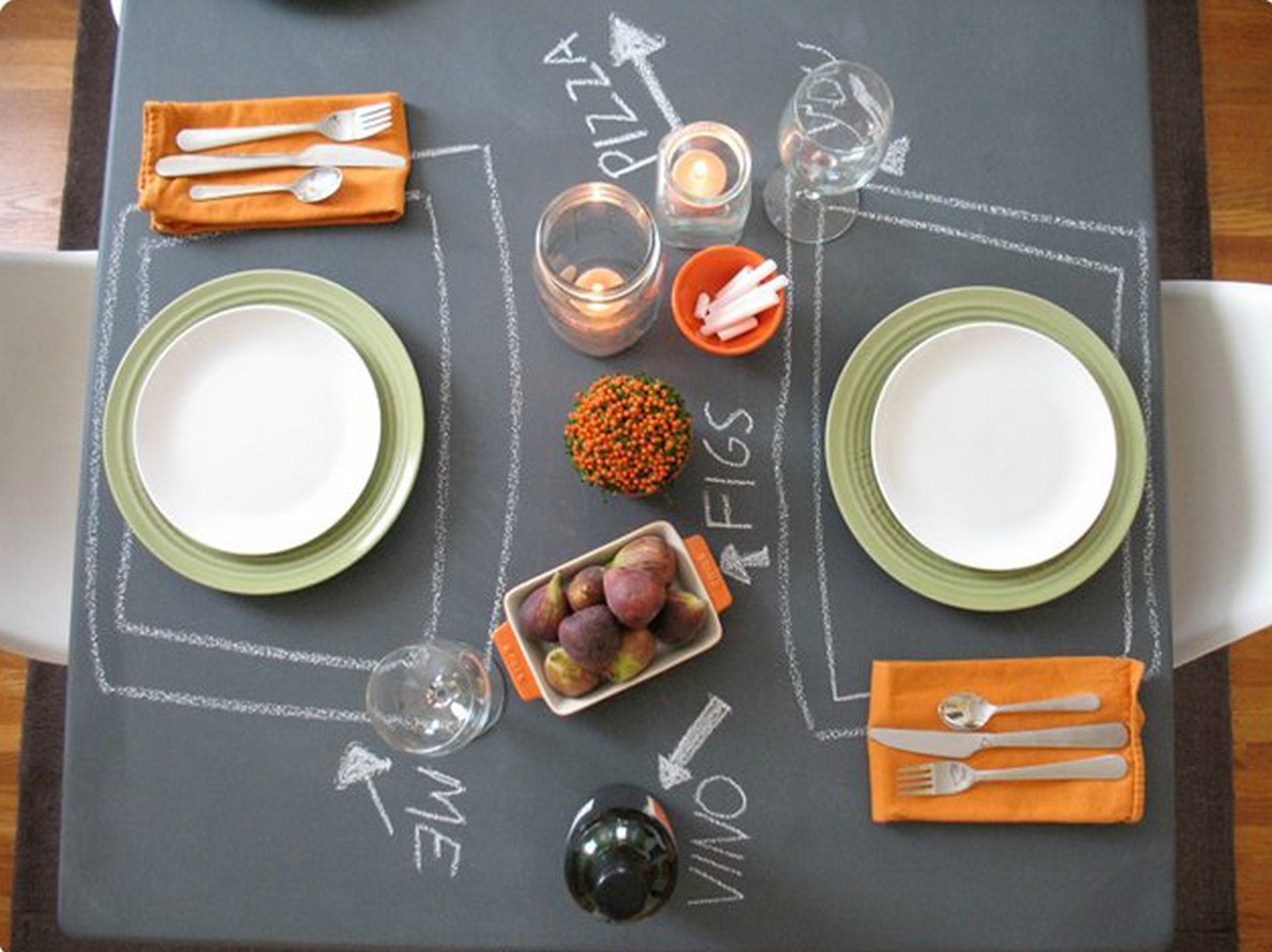 Ecco 10 idee creative per trasformare i mobili e le pareti in lavagne giganti (Foto)