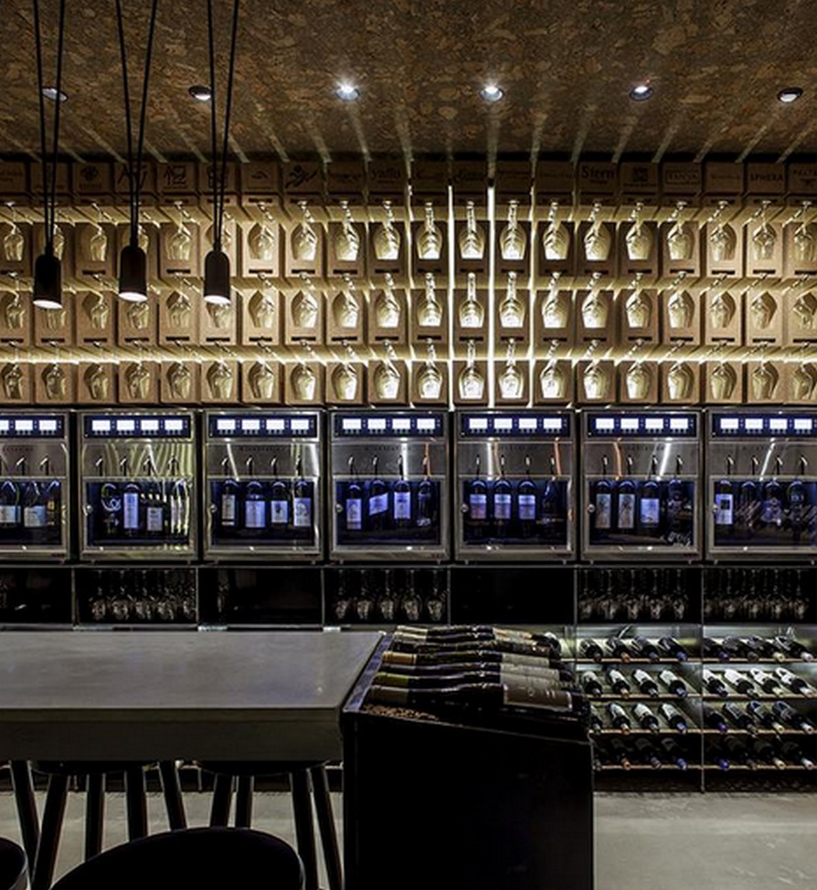 dettaglio di uno dei bar dal miglior design