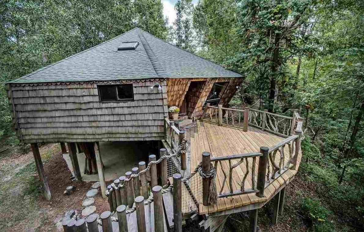 La spettacolare casa sull'albero nel Mississipi