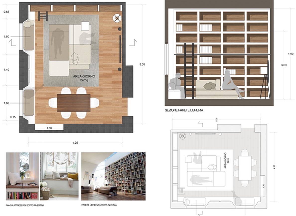 Idee per arredare una zona living a poco prezzo (Foto)