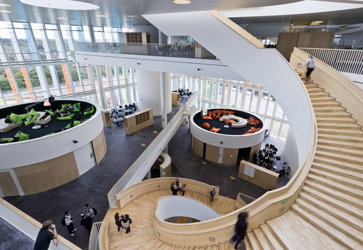 Scuole spettacolari: Orestad High School (Copenaghen, Danimarca)