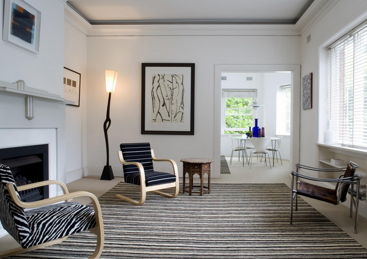 arredamento salotto bianco