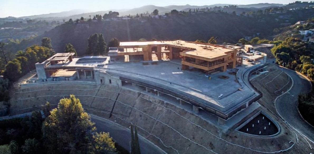 La struttura della futura casa più cara del mondo negli USA