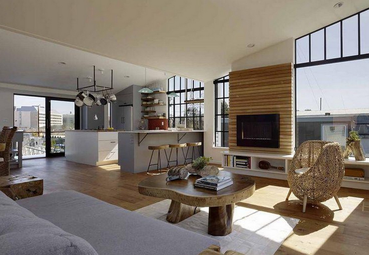 Interni della lussuosa casa a San Francisco