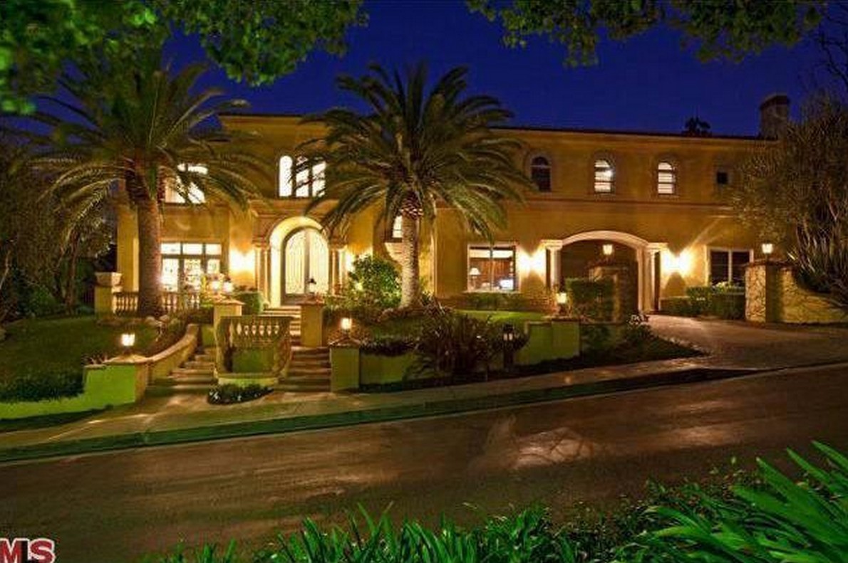 La villa di Charlie Sheen a Beverly Hills