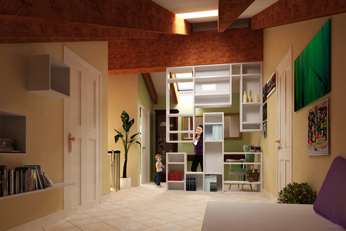 Come organizzare gli spazi in mansarda