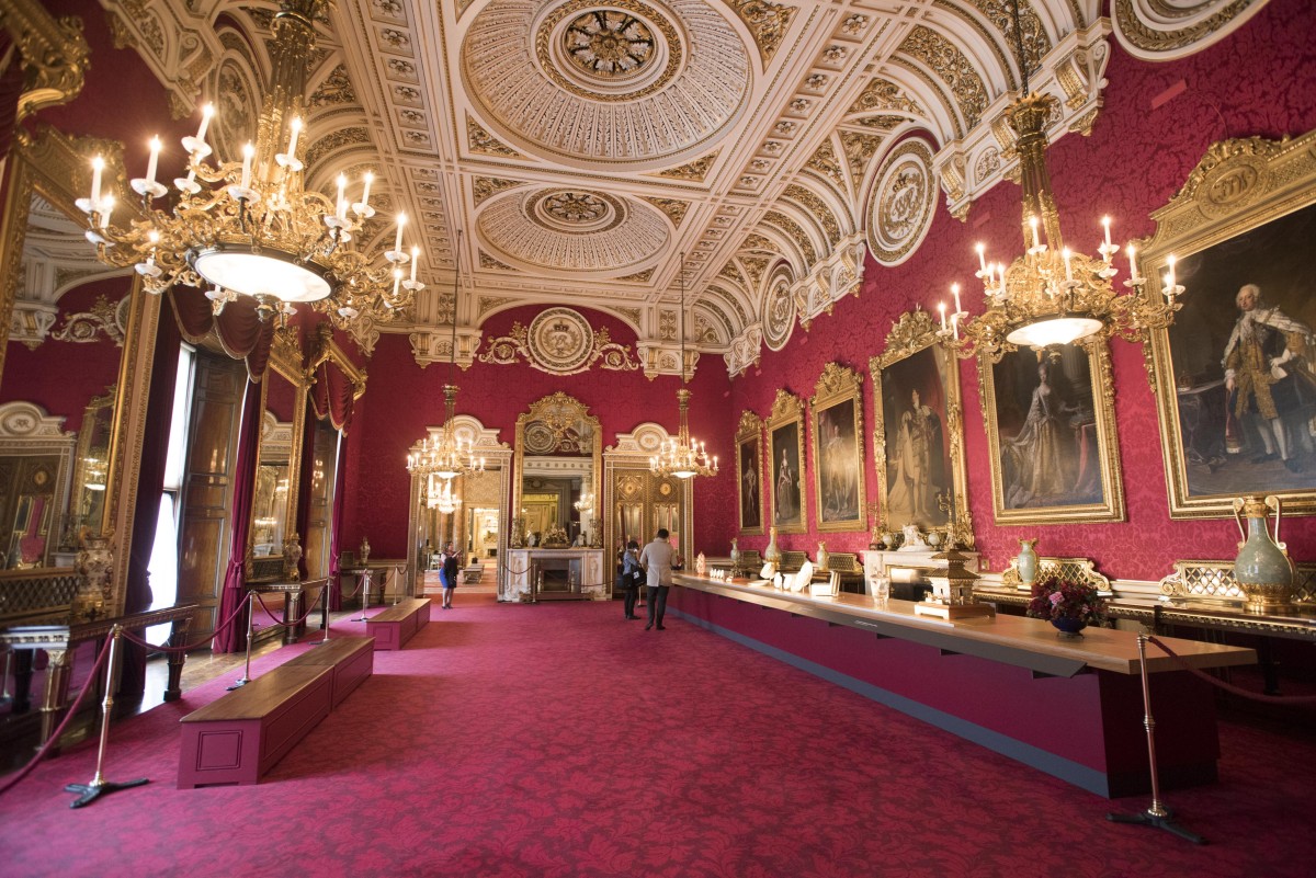Dettaglio del palazzo dei reali inglesi