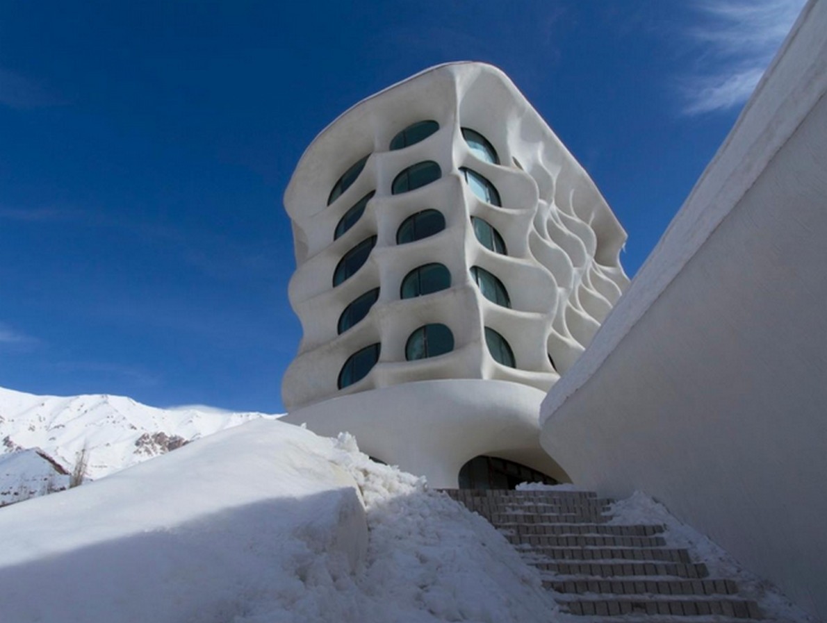 L'affascinante stile architettonico dell'hotel