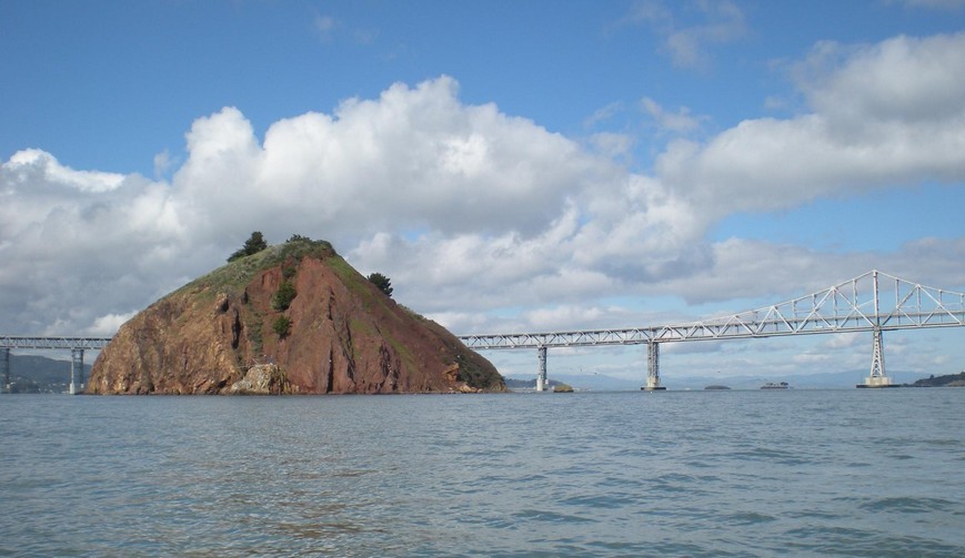 l'isola nella baia di San Francisco