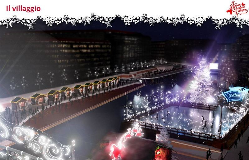 Il Darsena Christmas Village 2015 a Milano