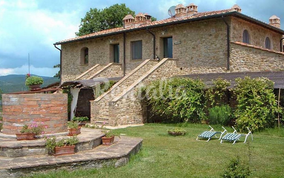 La casa rustica in provincia di Siena