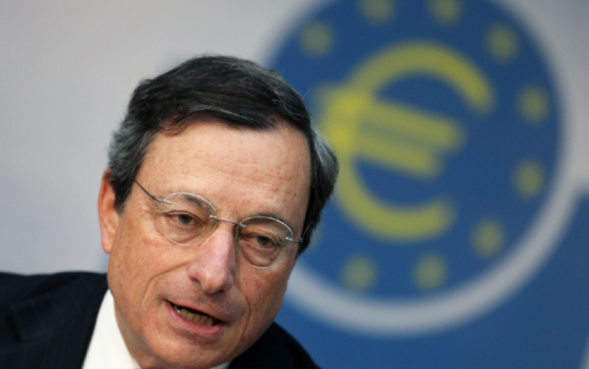Mario Draghi, Presidente della Banca centrale europea