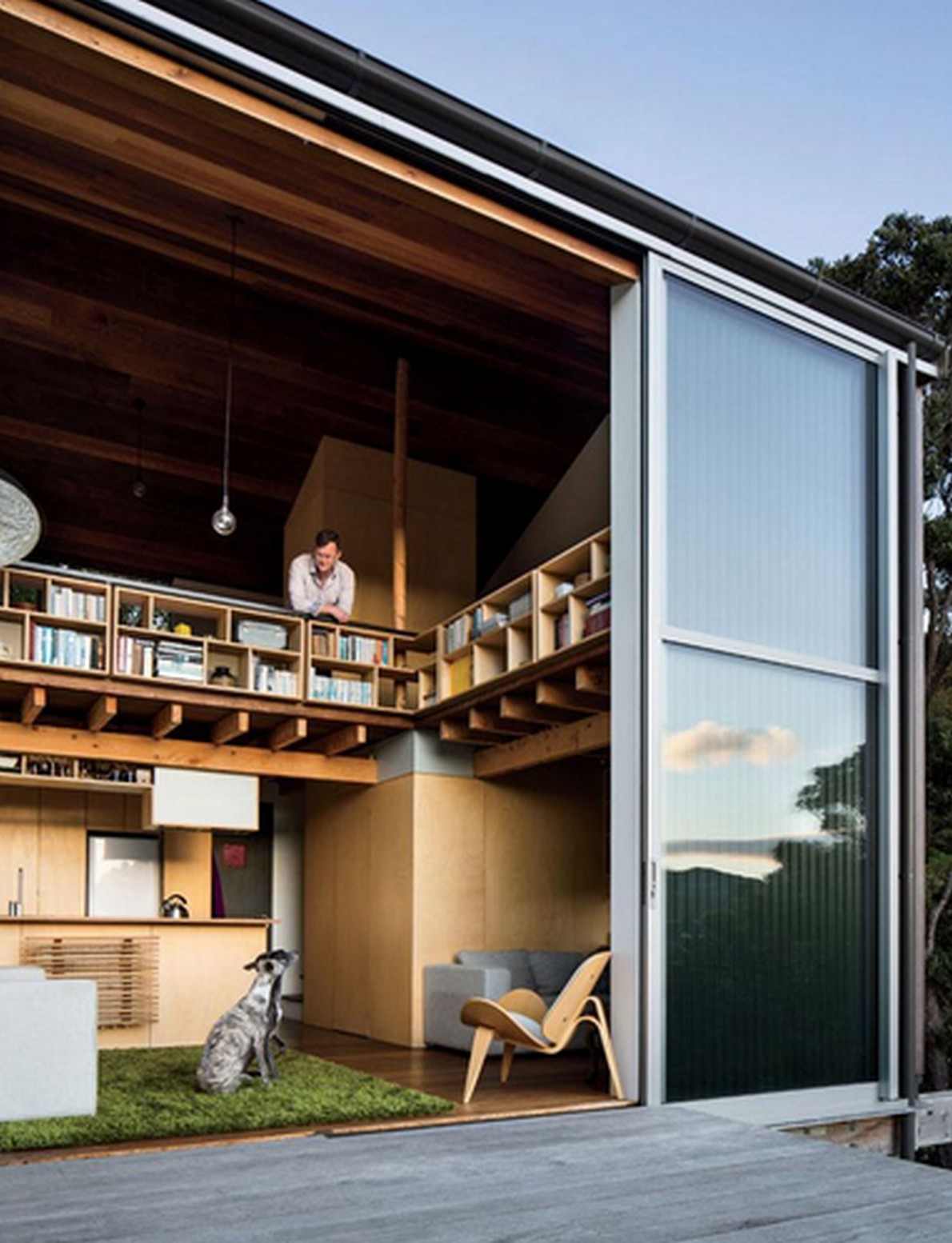 La casa progettata dall'architetto neozelandese Andrew Simpson