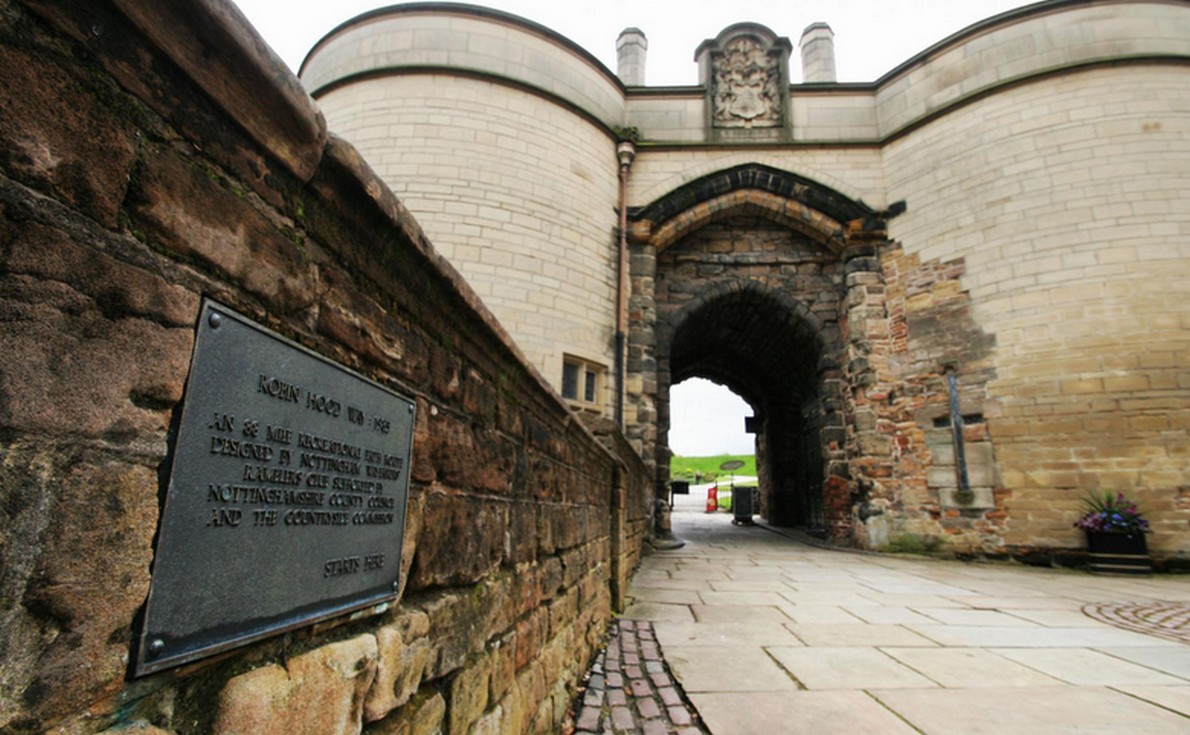 Il castello di Nottingham famoso per la leggenda di Robin Hood