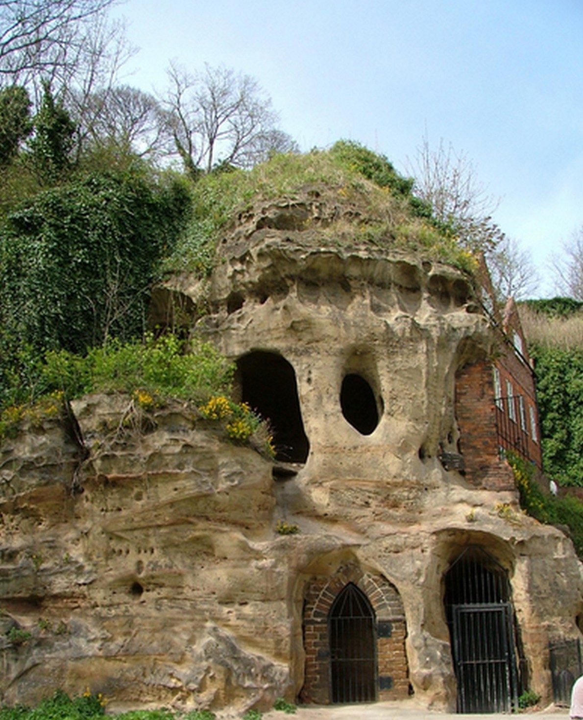Il castello medievale in Inghilterra