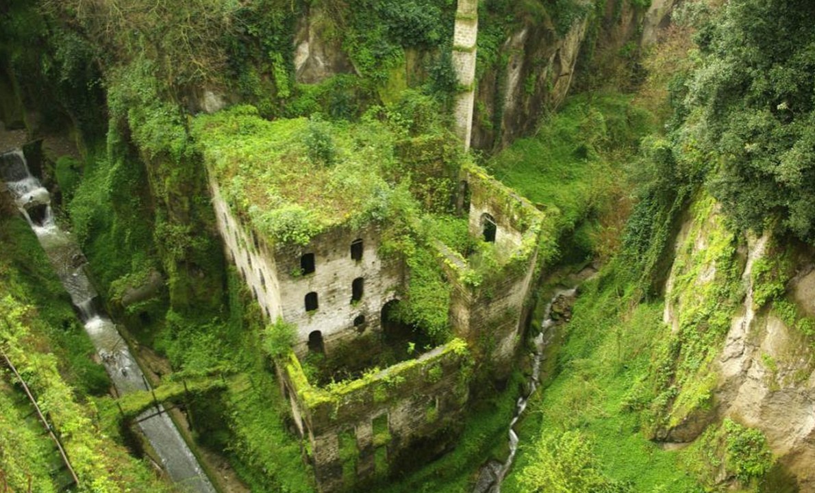Il vallone dei mulini a Sorrento