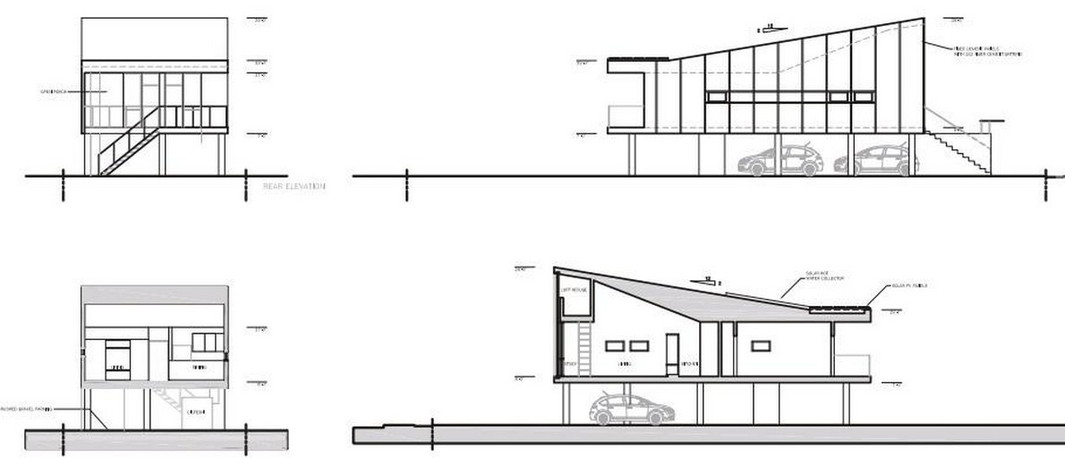 Ecco più di 20 progetti (gratuiti) per costruire case sostenibili di design