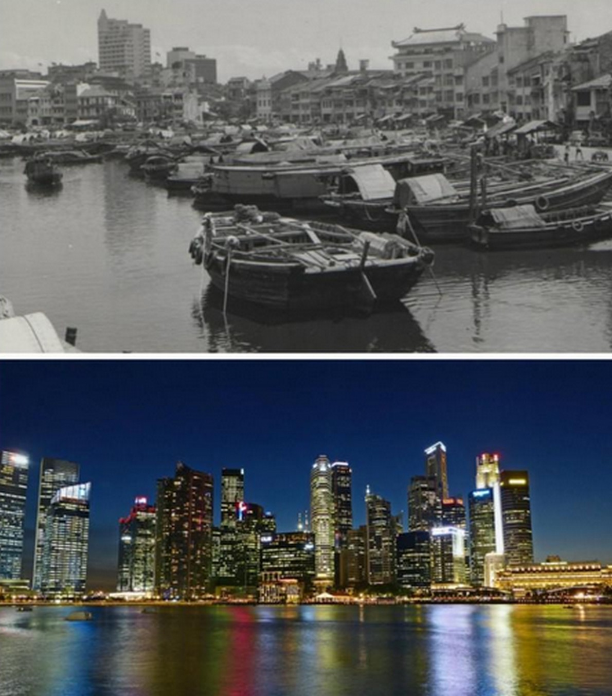 Singapore prima e dopo