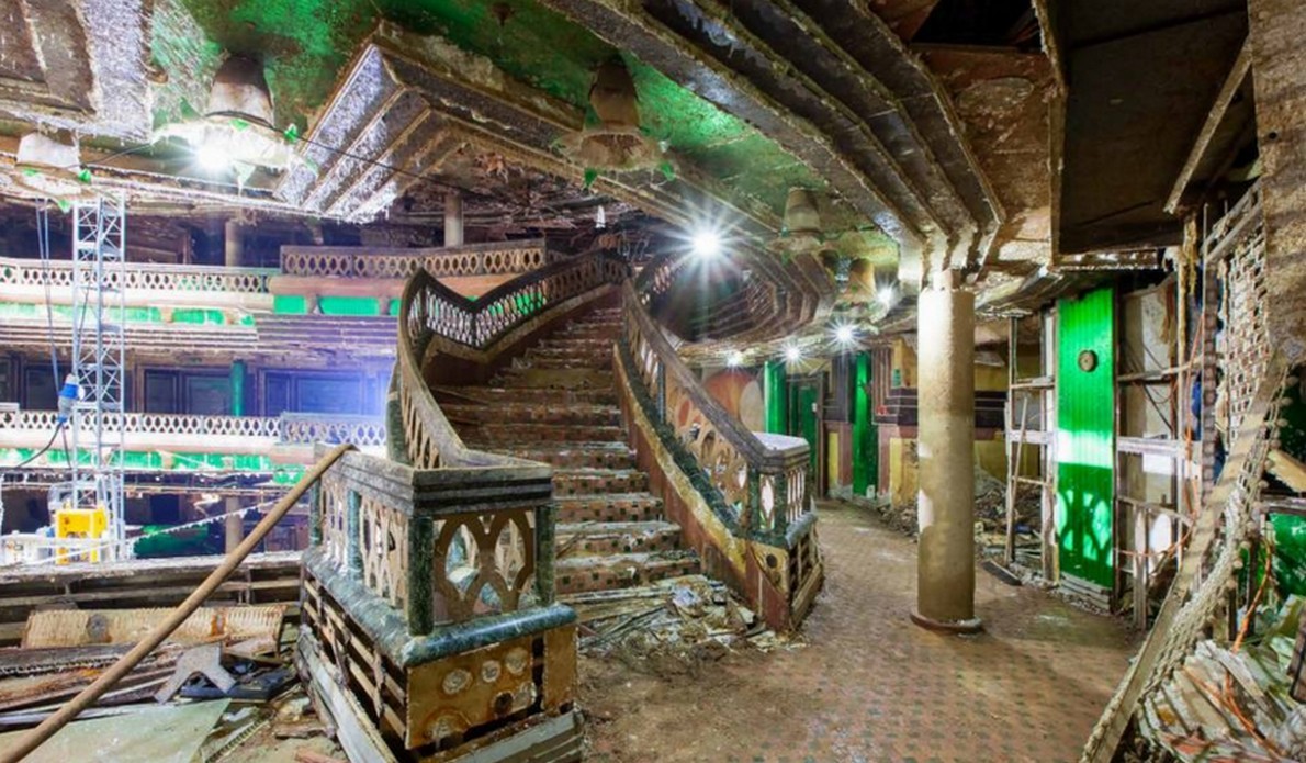 Interni della Costa Concordia