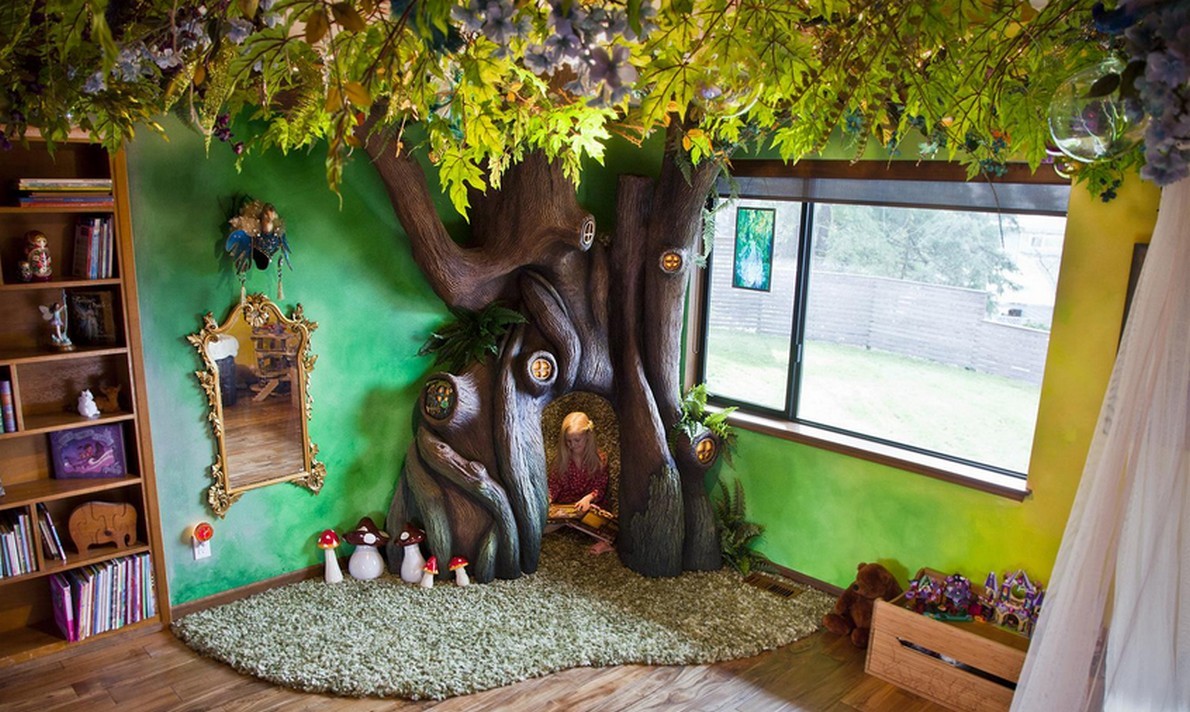 Idea originale per arredare la camera dei bambini