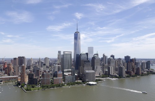 La città di New York, situata nello Stato omonimo