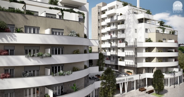 Gli edifici di nuova costruzione a Lainate (Milano)