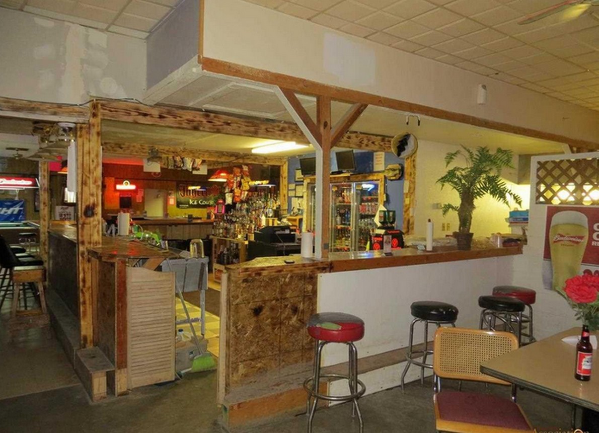 Una delle case della città fantasma