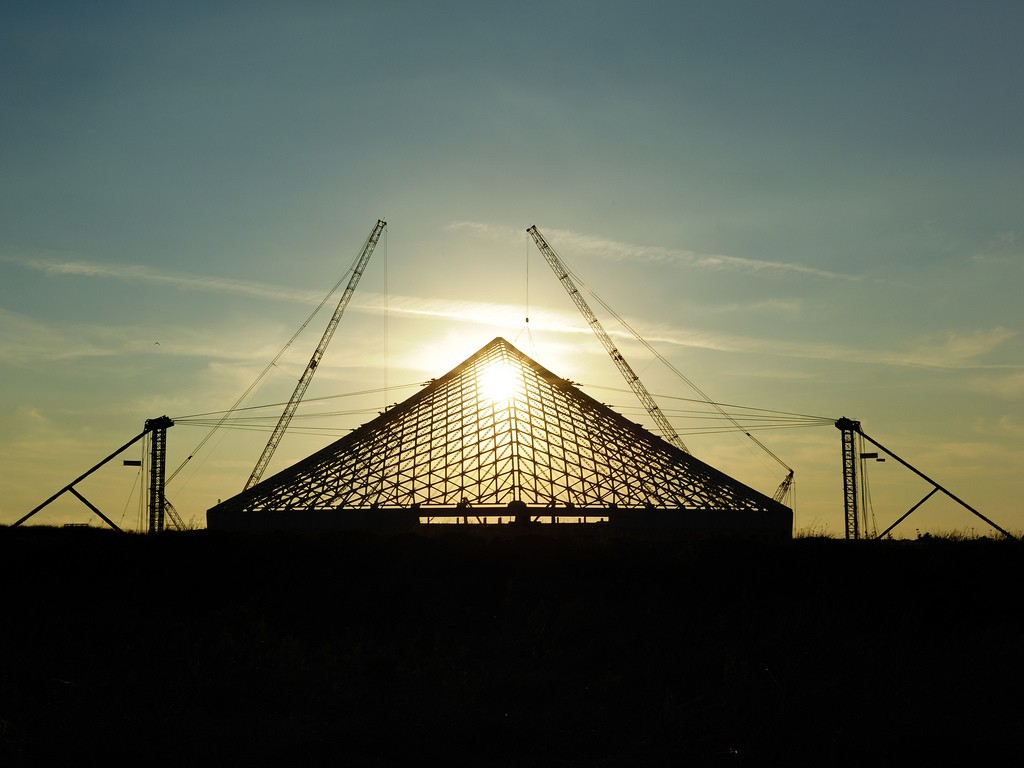 Una delle opere incompiute in Italia