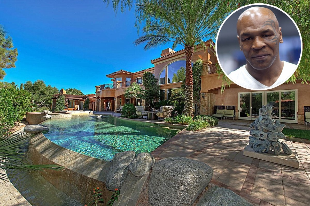 La nuova incredibile casa del controverso pugile Mike Tyson (Fotogallery)