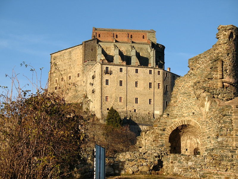 fonte: wikimedia (cc) Abbazia di San Michele in Piemonte