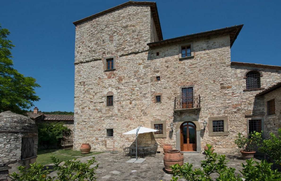 La villa appartenuta a Michelangelo