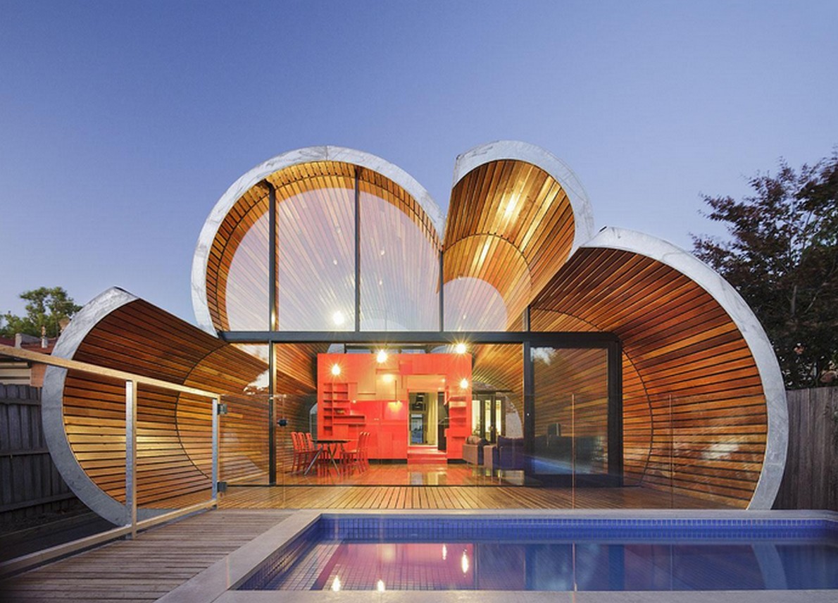 Casa a forma di nuvola