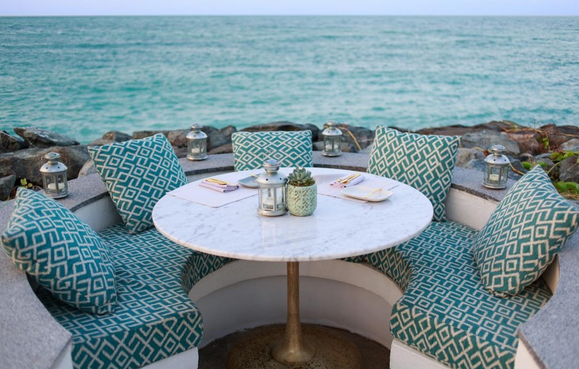 Terrazza sul mare dell'hotel