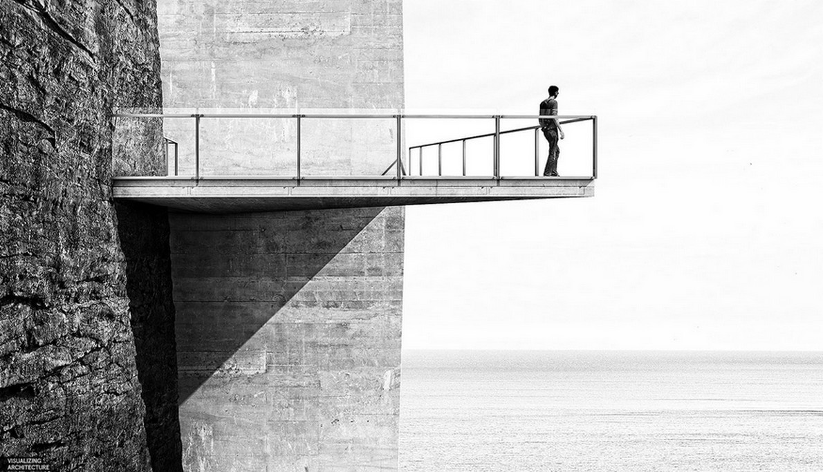 La casa costruita sulla scogliera