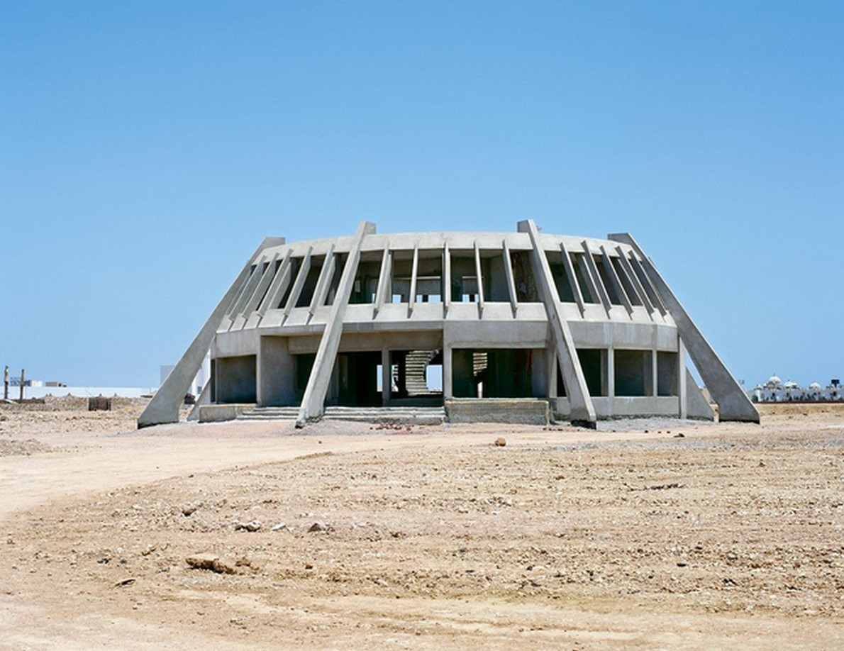 Le rovine del resort di lusso