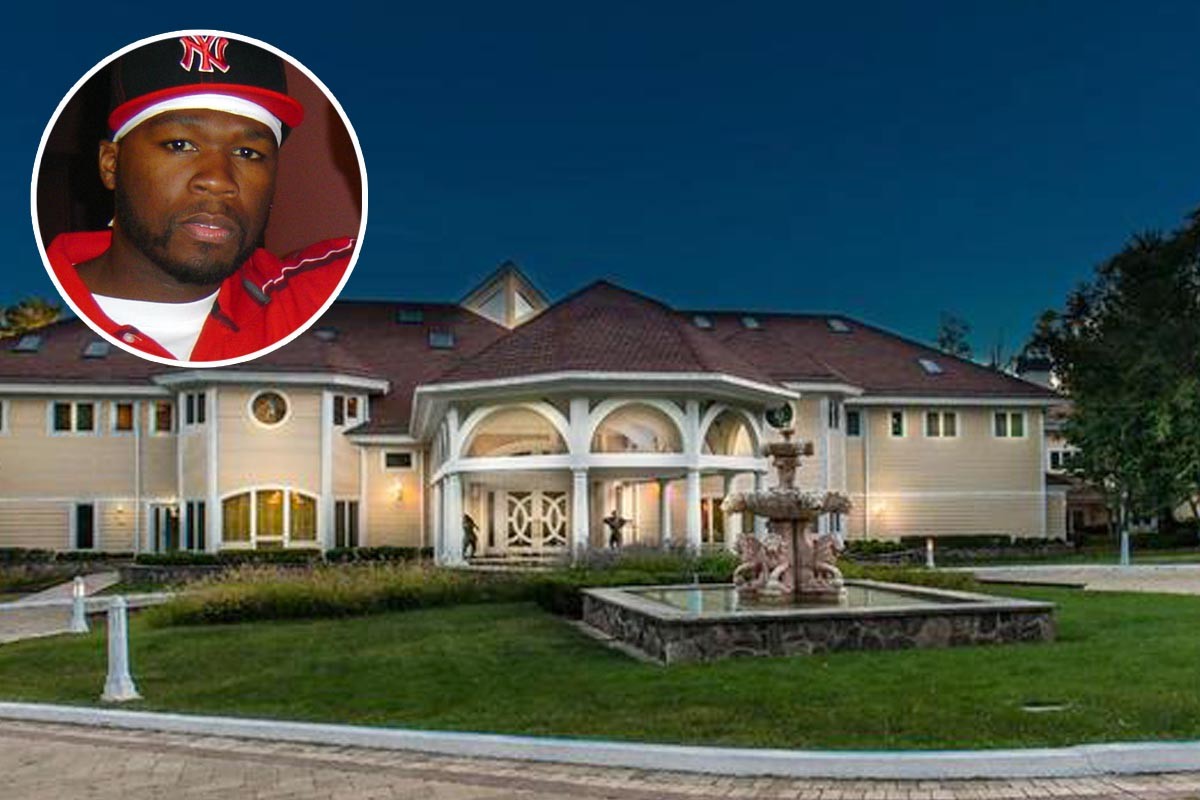 Il rapper 50 Cent ha venduto la sua casa di 52 stanze... dopo quasi 10 anni (Fotogallery)