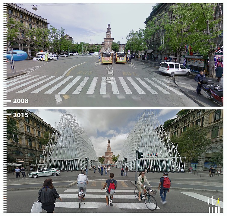 Riqualificazione, il "prima e dopo" delle città svelato da Urb-I e Street View (fotogallery)