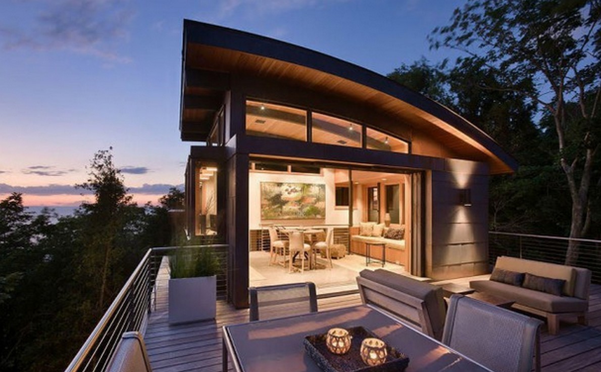 Una casa in cima a una duna con vista a 360° su una spiaggia privata (Fotogallery)