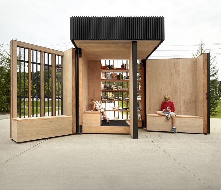Story Pod, una biblioteca urbana pensata per le città che non dormono mai