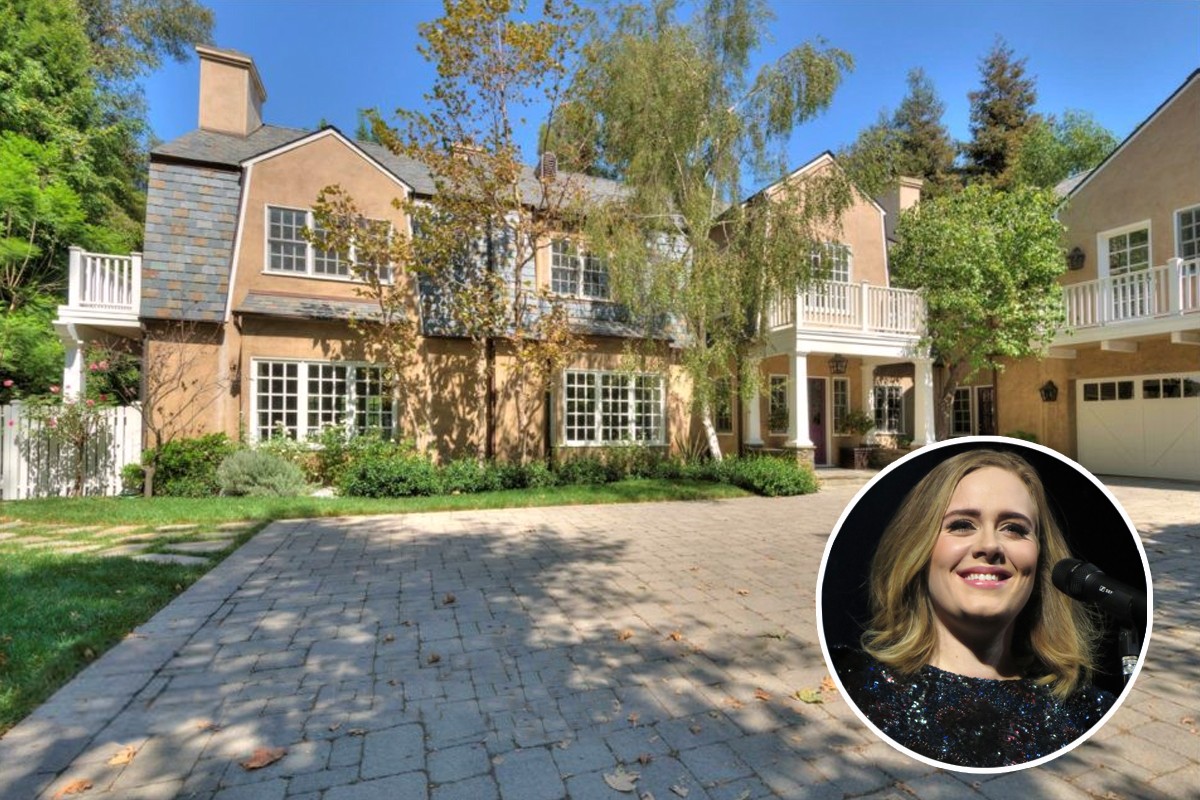 La nuova casa a Beverly Hills della cantante Adele (Fotogallery)