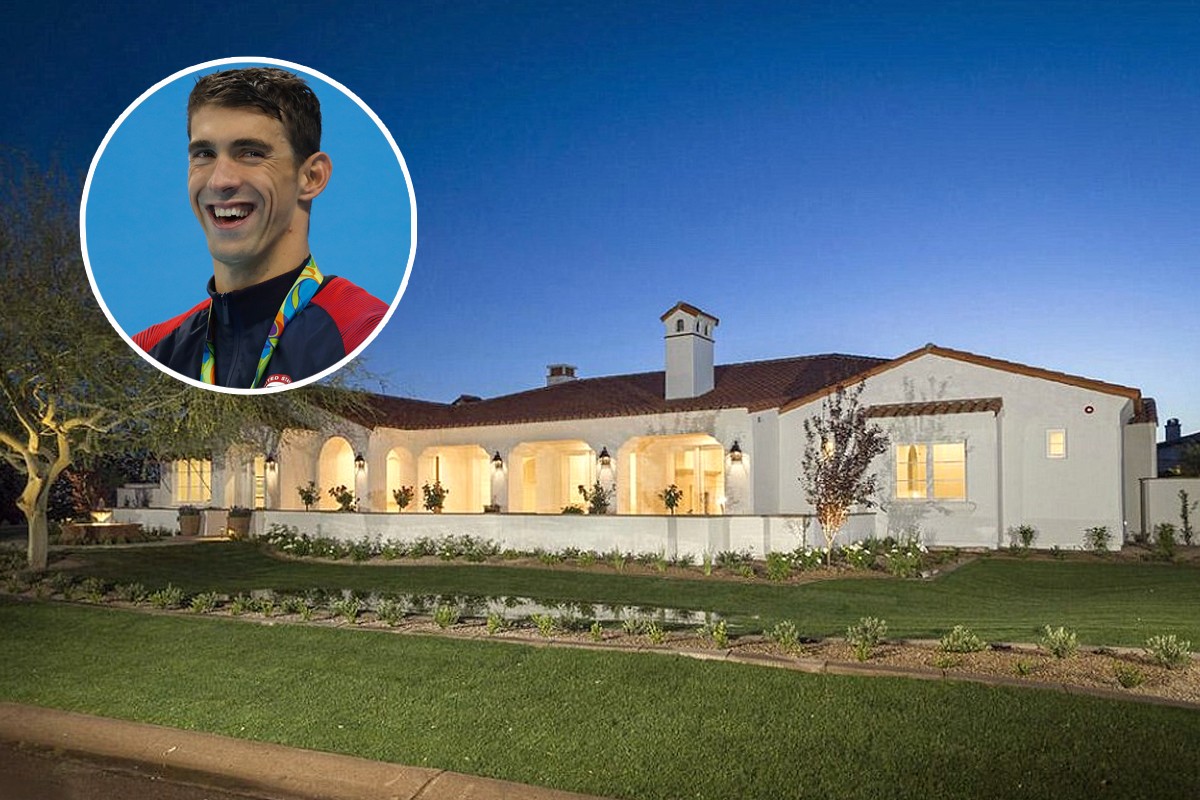 Michael Phelps ha acquistato una casa in Arizona per 2,2 milioni di euro e sì... c’è una piscina (Fotogallery)