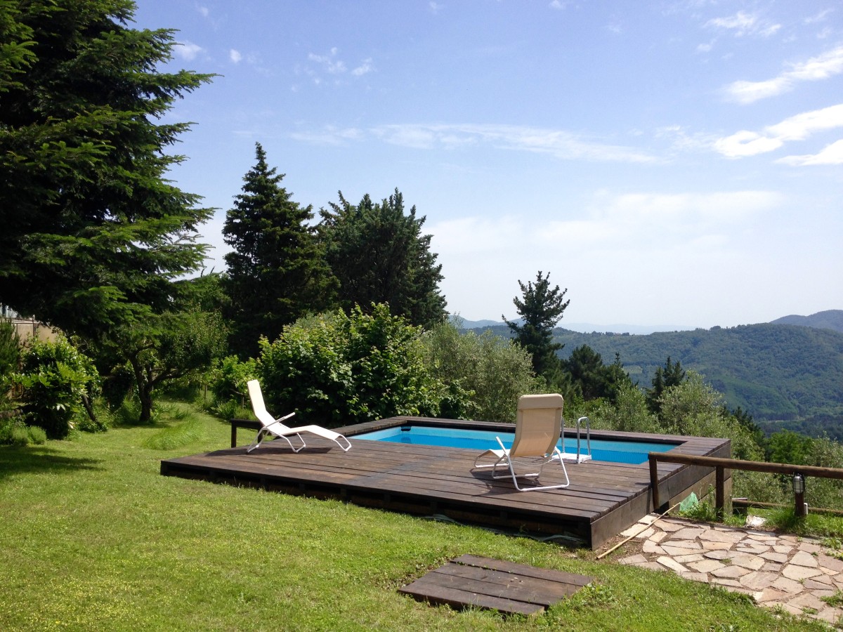 Villa con piscina da 8 posti Case vacanze con vista sulle montagne