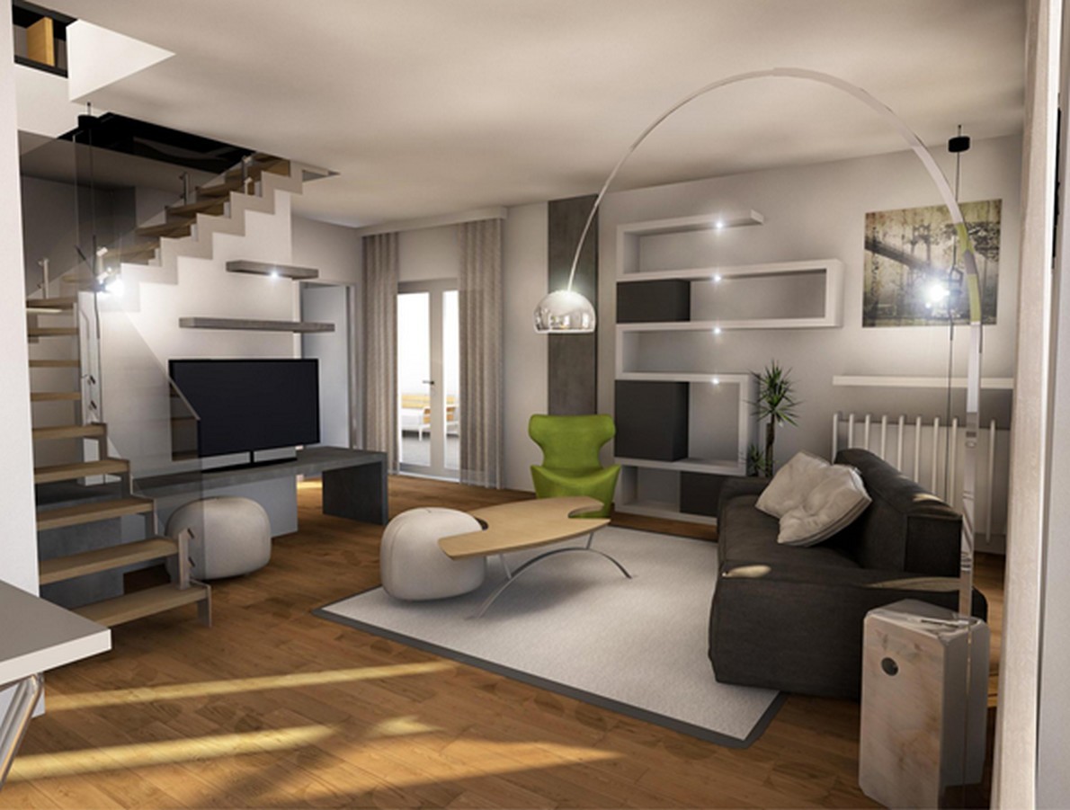 Vivere in un attico di una grande città? Ecco qualche idea su come dividere gli ambienti