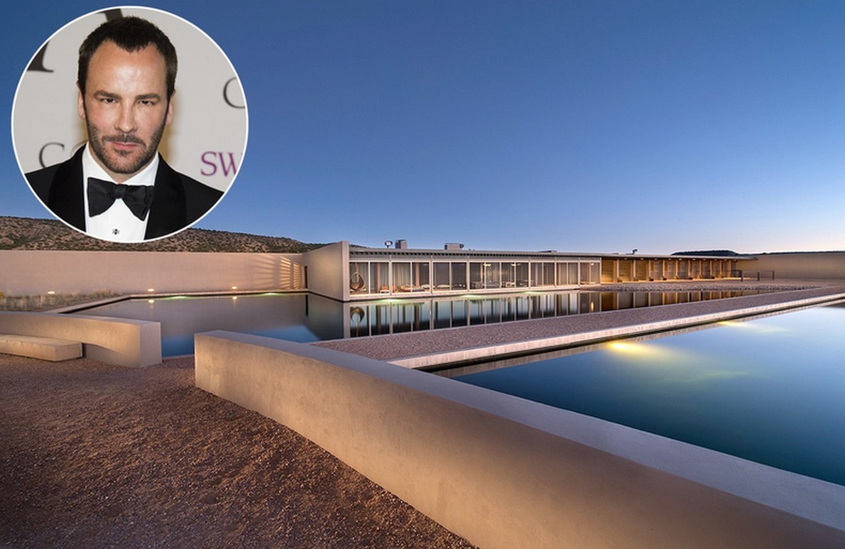 Lo spettacolare ranch dello stilista Tom Ford che è più grande di tutta Manhattan