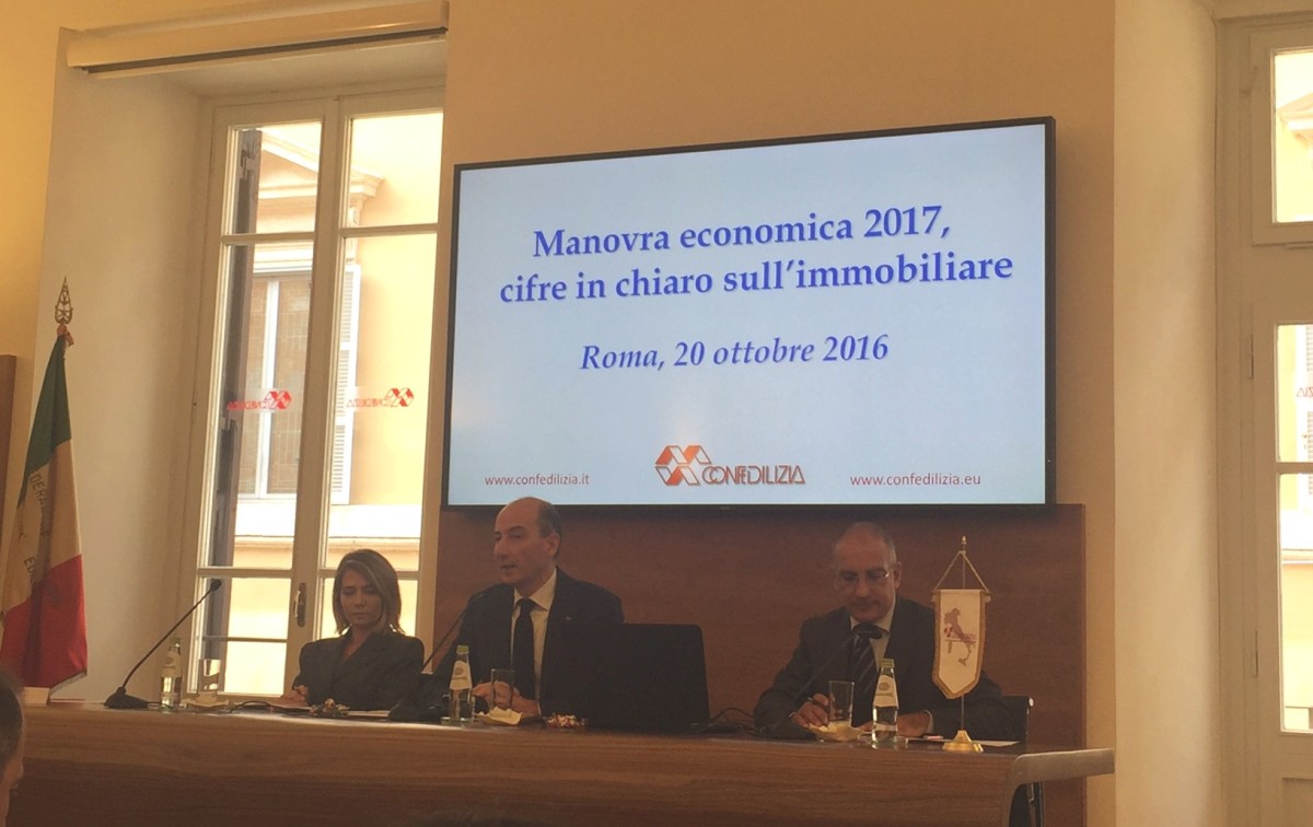Confedilizia, otto interventi per il mercato immobiliare da inserire nella legge di bilancio